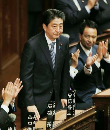 安倍否定安保法對立案在野黨擬缺席表決以抗議