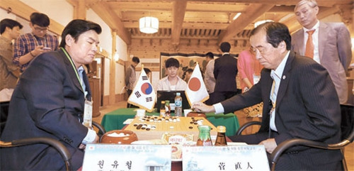 日韓議員時隔11年恢復圍棋交流日本前首相出席