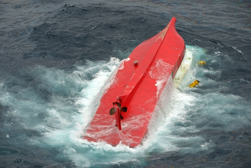 日本海域6艘漁船傾覆3人心肺停止3人失蹤（圖）