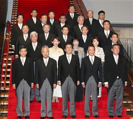 安倍新內閣。