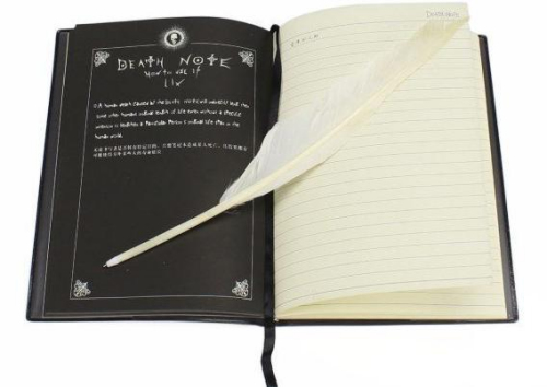 高中生仿動漫制《死亡筆記本》寫不合同學(xué)“死法”
