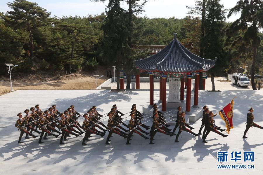（國(guó)際）（1）朝鮮隆重紀(jì)念中國(guó)人民志愿軍赴朝作戰(zhàn)65周年