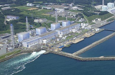資料圖：福島核電站。