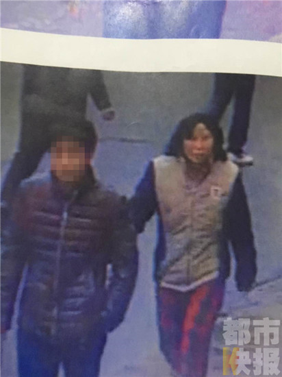 智障妻走失7天未歸監控發現被陌生男帶走（圖）