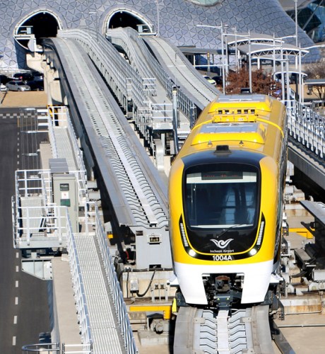 韓仁川機場磁懸浮列車正式開通投入4000億韓元
