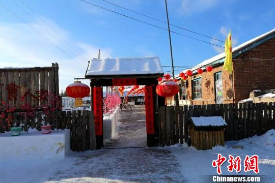 圖為中國冷極村的“冷極人家” 呼倫貝爾旅游局提供 攝