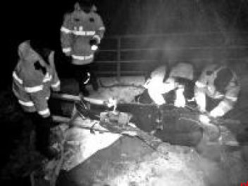 陜西4人登山被困風(fēng)雪中50人連夜救援終獲救（圖）