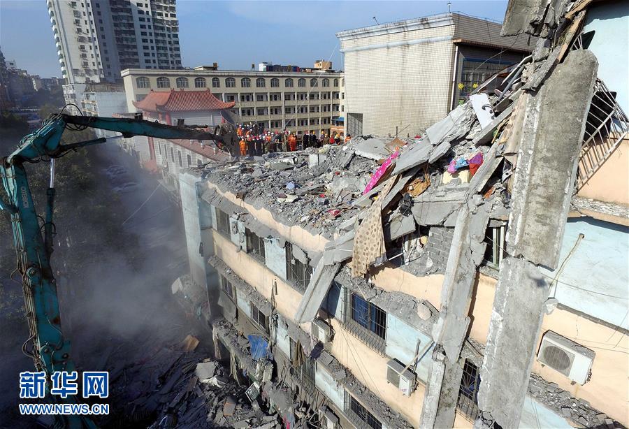 （突發(fā)事件后續(xù)）（1）江西萍鄉(xiāng)居民樓坍塌事故死亡人數(shù)增至3人 