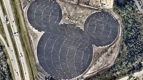 美佛州現最大“米老鼠”原是太陽能發電廠（圖）
