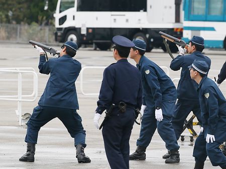 資料圖：東京警視廳反恐訓練