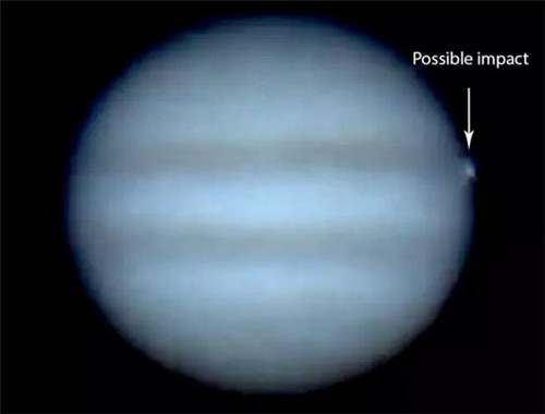 木星遭不明物體碰撞天文學家：疑為小行星或彗星
