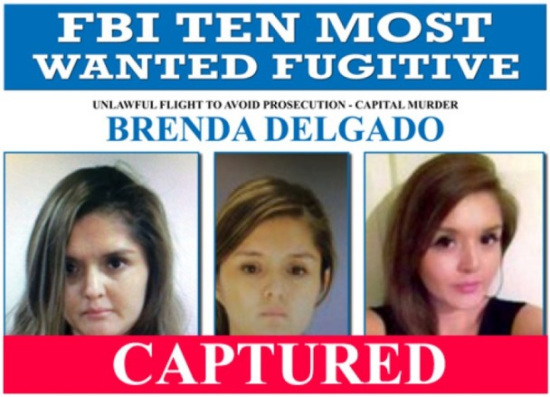 FBI十大通緝犯名單唯一女逃犯落網曾買兇殺情敵