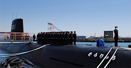 資料圖：日本潛艇