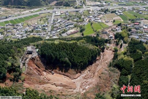 資料圖：日本地震現場