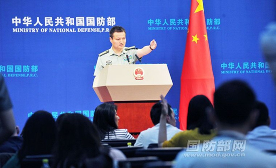 國防部：域外國家頻繁在南海炫耀武力是最大威脅