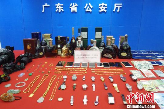 廣東警方7天打掉盜搶騙犯罪團(tuán)伙66個(gè)（組圖）