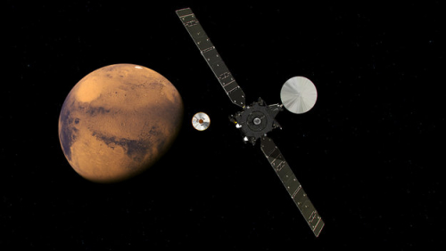 俄歐火星登陸器踏上紅色星球暫未發出訊號
