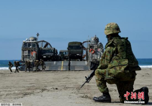 資料圖：日美軍演