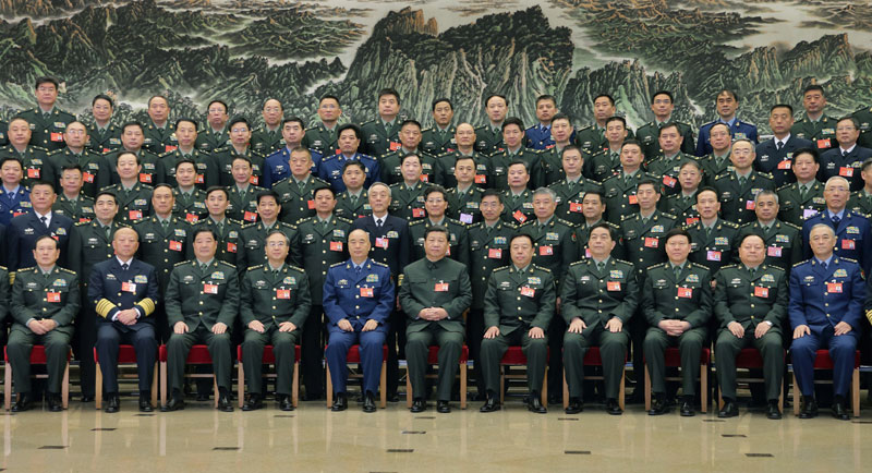 軍改一年間，習(xí)近平都說(shuō)了什么
