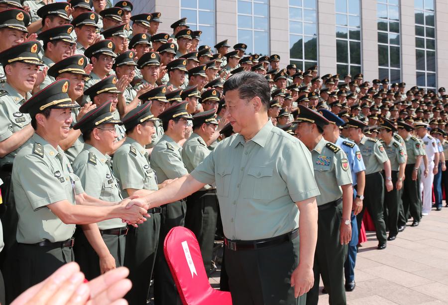 軍改一年間，習近平都說了什么