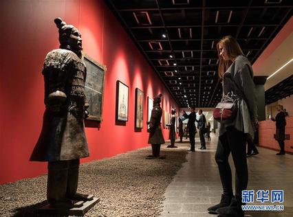 （國際·圖文互動）《華夏文明之光》中國藝術展在俄羅斯舉辦