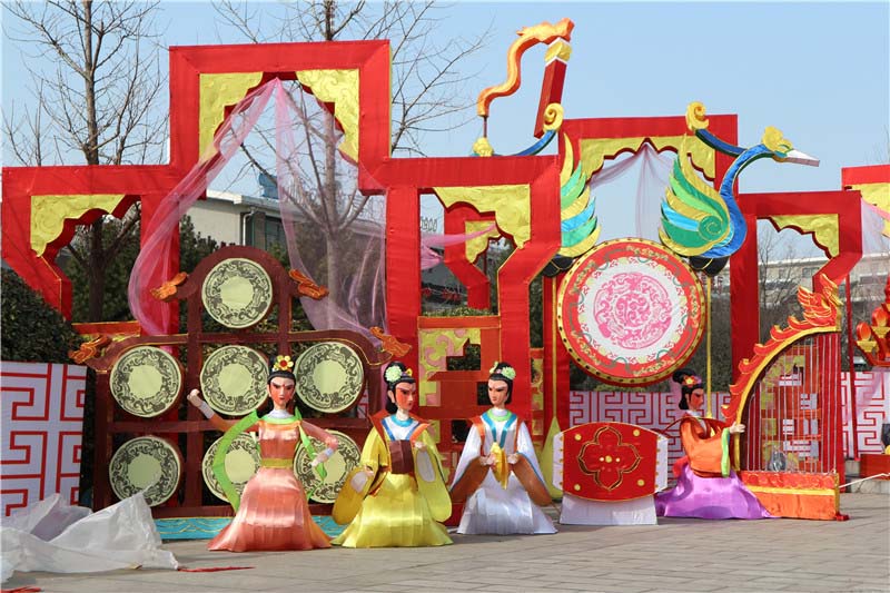 【網(wǎng)絡(luò)媒體走轉(zhuǎn)改】趕曹丞相府廟會(huì) 許昌人“觸摸”三國(guó)文化喜迎新春【5】