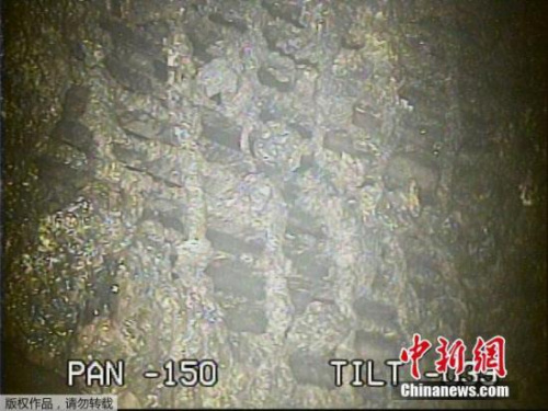 資料圖：機器人在福島核電站內探測
