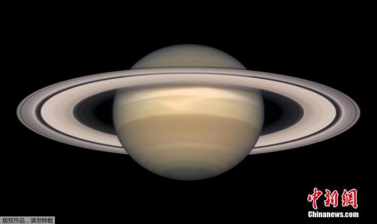 資料圖：土星。