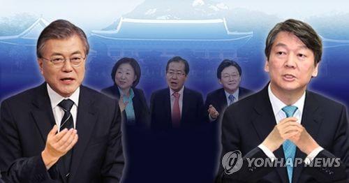 韓國大選局勢或出現“兩強三弱”的局面。(圖片來源：韓聯社)