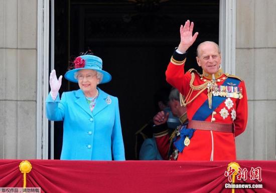 英女王上月剛滿91歲，而菲利浦親王本年6月邁入96歲。（資料圖）