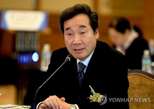 資料圖片：全羅南道道知事李洛淵(韓聯社)
