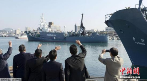 資料圖：日本捕鯨船