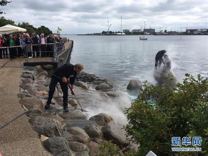（國際）（3）丹麥標志性景點“小美人魚”數周內再遭潑漆