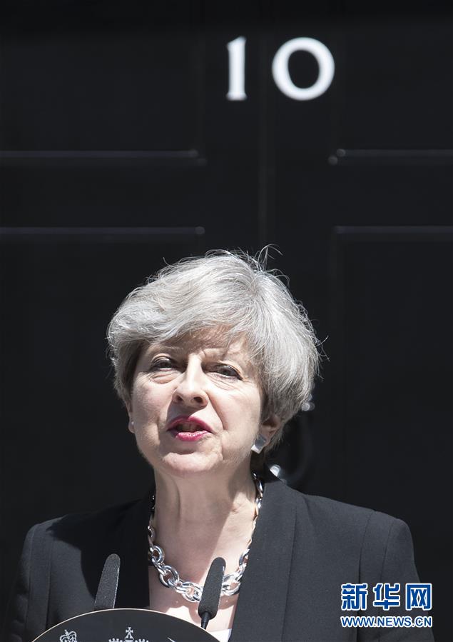 （國際）（2）英首相特雷莎·梅譴責貨車沖撞行人事件