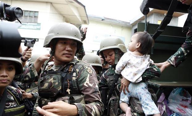 （國際）（2）菲政府軍在馬拉維“人道主義休戰”8小時