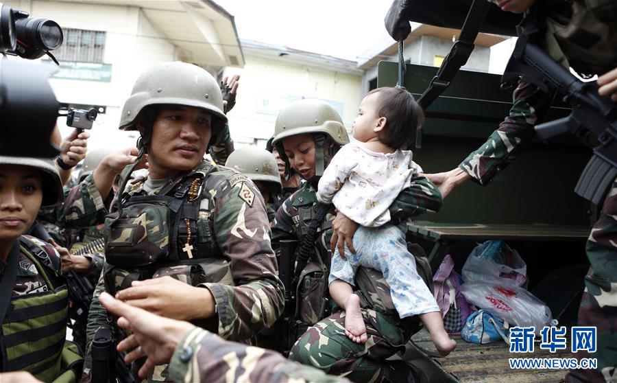 （國際）（2）菲政府軍在馬拉維“人道主義休戰”8小時