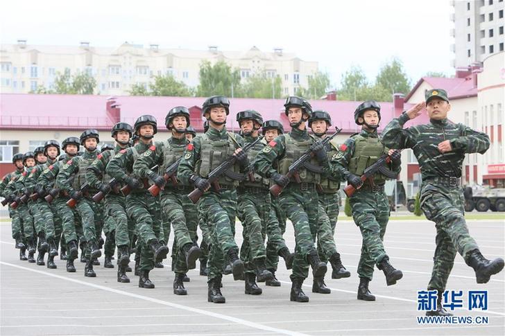 （國際）（3）中白“聯合盾牌-2017”聯合反恐訓練在明斯克市郊啟動