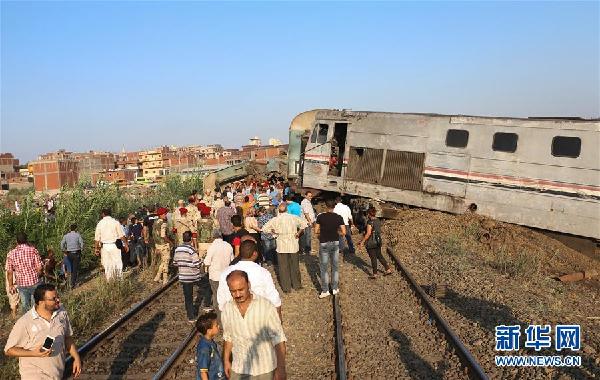 （國際）（7）埃及發生火車相撞事故造成至少36人死亡