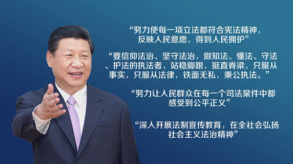 【視頻動畫】這五年，依法治國讓百姓生活有了新變化