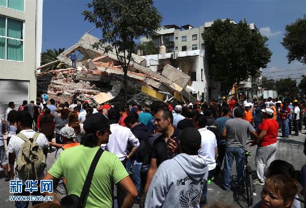 （國際）（4）墨西哥中部7.1級地震已造成47人死亡