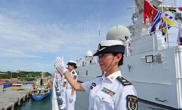 （國際）（3）和平方舟醫院船結束東帝汶訪問啟程回國