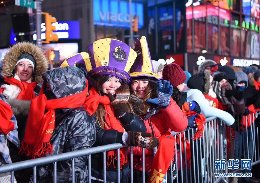 （國際）（11）紐約時報廣場迎新年
