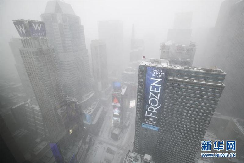 (國際)(6)美國東北部暴風雪肆虐 紐約州多地進入緊急狀態