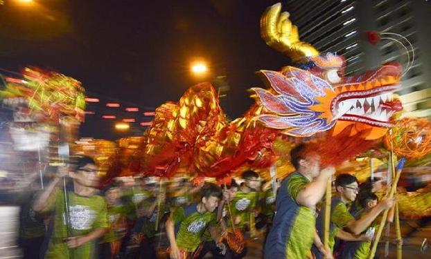 （XHDW）（1）馬來西亞舉辦舞龍?zhí)魬?zhàn)賽