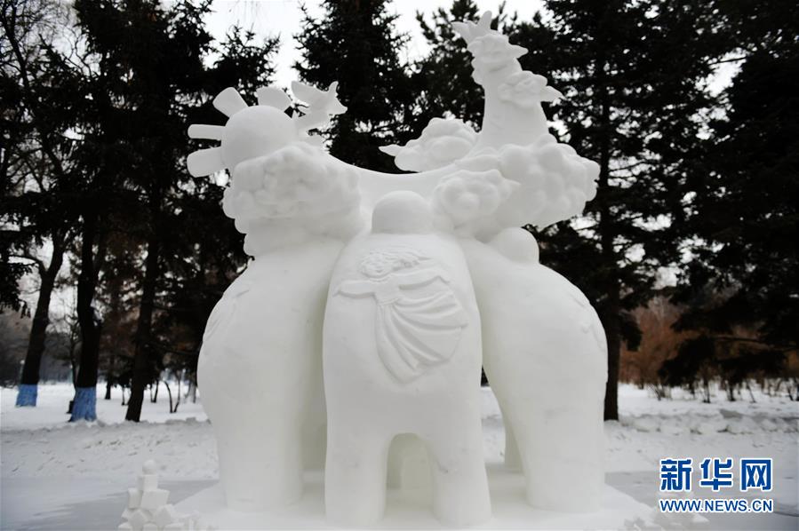 （文化）（2）全國大學生雪雕比賽落幕