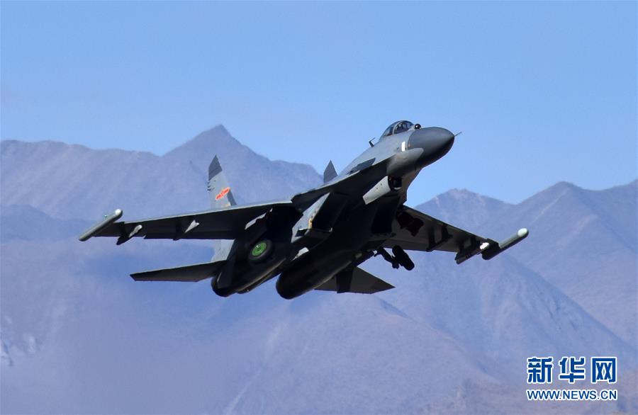 （圖文互動）（4）中國空軍殲-20等多型新機實戰實訓制勝空天