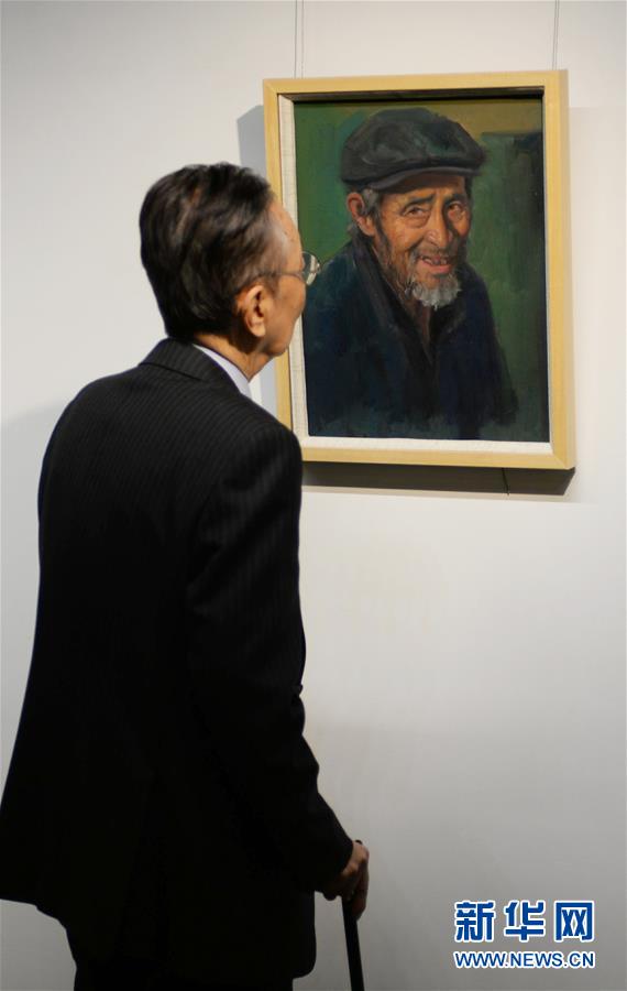 （國際）（2）“和——當代中國小幅油畫展”在東京舉行