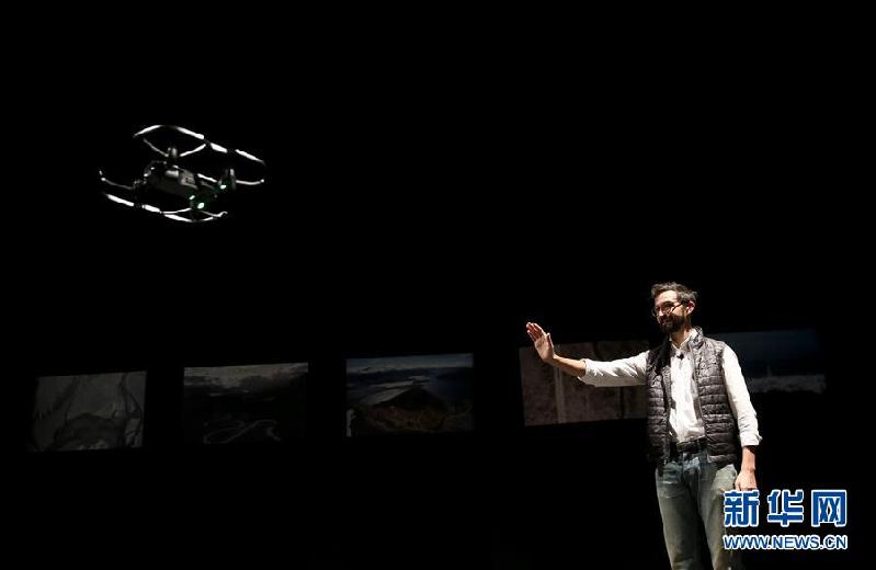 （國際）（3）大疆在紐約發布新款無人機Mavic Air
