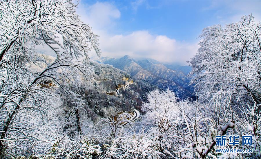 （環境）（1）雪后初霽紫柏山