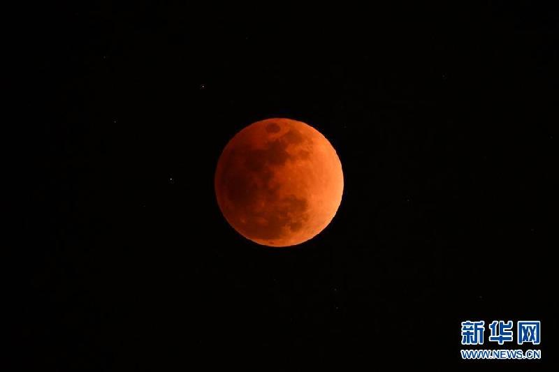 （國際）東京夜空的“紅月亮”